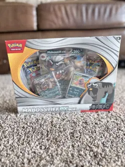 Pokemon Mabosstiff EX Box New Sealed - Image 1