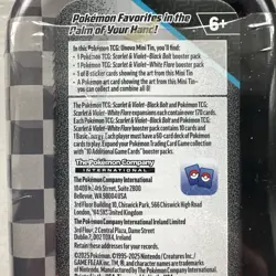 Pokemon TCG Black Bolt & White Flare Unova Mini Tins - Chandelure NEW/SEALED - Image 4
