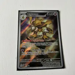 Pokemon TCG Mega Evolutions Alakazam EX ETB Promo MEP 009 - Image 1