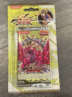Yu-Gi-Oh! 5D’s Crossroads Of Chaos TCG-English Sealed Booster Pack Factory New - Image 1