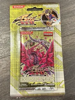 Yu-Gi-Oh! 5D’s Crossroads Of Chaos TCG-English Sealed Booster Pack Factory New - Image 2