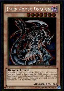 Dark Armed Dragon - Gold Rare PGLD-EN064 - LP - YuGiOh - Image 1