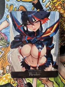 Ryuko Kill la Kill ACG Goddess Story Waifu Anime Custom Card - Image 1