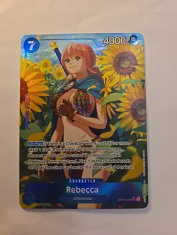 Rebecca OP10-058 | Alt Art SR | Royal Blood | One Piece English - Image 1