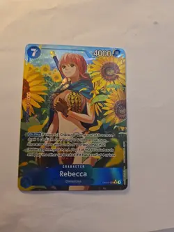 Rebecca OP10-058 | Alt Art SR | Royal Blood | One Piece English - Image 2