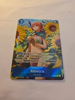 Rebecca OP10-058 | Alt Art SR | Royal Blood | One Piece English - Image 3