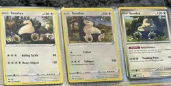 Pokemon TCG Snorlax Lot Of 3 Cards Includes 1 Cosmo Holo All NM Condition - Image 1