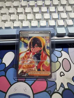 Carmine 217/167 Sir Twilight Masquerade TWM Pokemon Card - Image 1