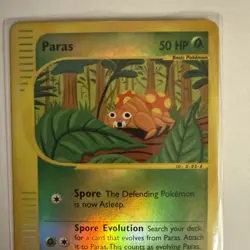 Paras - 99/147 - Pokemon Aquapolis Reverse Holo Rare Card NM - Image 4