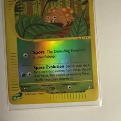 Paras - 99/147 - Pokemon Aquapolis Reverse Holo Rare Card NM - Image 5