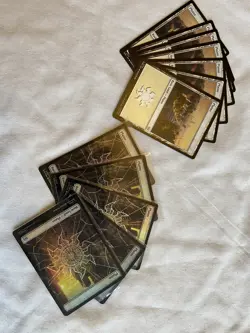 68 Land cards including Foils Bulk Lot ~ NM MTG Spider-Man - Image 4