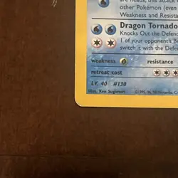 Pokemon Giovanni's Gyarados Gym Challenge 5/132 Holo Card LP - Image 5