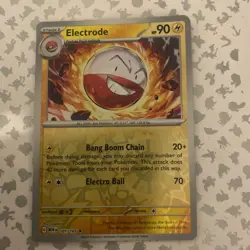 Pokemon Card Electrode Scarlet & Violet 151 Reverse Holo Rare 101/165 Near Mint - Image 1