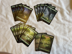 80+ Land cards including Foils Bulk Lot ~ NM MTG Final Fantasy - Image 1