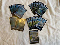 80+ Land cards including Foils Bulk Lot ~ NM MTG Final Fantasy - Image 2