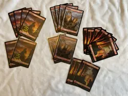 80+ Land cards including Foils Bulk Lot ~ NM MTG Final Fantasy - Image 3