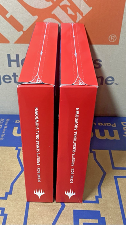 TWO (2) Magic the Gathering Spider-Man Spidey’s Sensational Showdown Scene Boxes - Image 2
