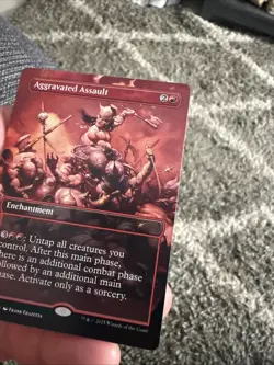 Magic The Gathering Aggravated Assault (1983) Secret Lair Drop Regular - Image 2