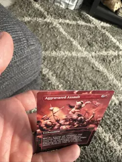 Magic The Gathering Aggravated Assault (1983) Secret Lair Drop Regular - Image 3