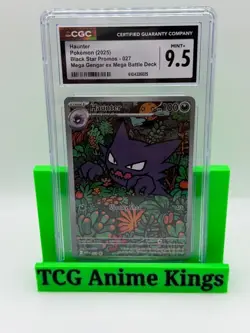 Haunter Black Star Promo 027 Mega Battle Deck CGC 9.5 Mint+ - Image 3
