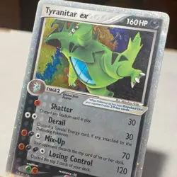 Tyranitar ex 111/115 Pokemon TCG Unseen Forces Holo Rare - Image 3