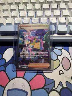 Pokemon TCG Iono Scarlet & Violet Paldean Fates Holo Card 237/091 - Image 1