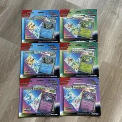 Pokemon TCG Prismatic Evolutions Tech Sticker Lot New Sealed (6 pcs) - Image 1