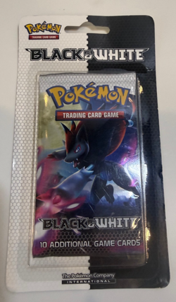Pokemon Vintage TCG Black & White Booster Blister Pack - Image 1