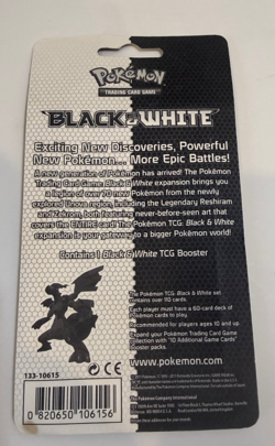 Pokemon Vintage TCG Black & White Booster Blister Pack - Image 2