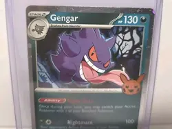 Pokemon Gengar (Cosmos Holo) 057/091 Trick or Trade Collectors - Image 4