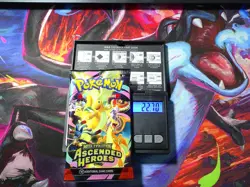 VERY HEAVY! GOD PACKUUU 22.70g Ascended Heroes Pokemon TCG Booster (SEALED) - Image 1