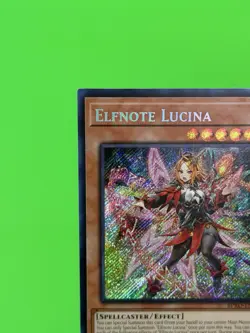 Yu-Gi-Oh Burst Protocol Elfnote Lucina Secret Rare BPRO-EN010 NM!!! - Image 4