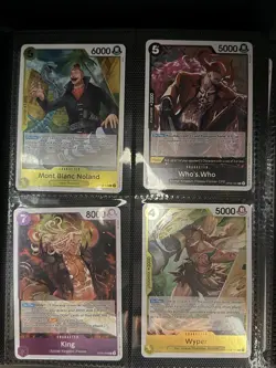 One Piece 160 Card Lot – SR / R / UC / C – Includes Binder – Yamato, Zoro, Sanji - Image 3