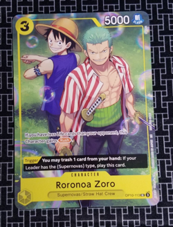One Piece TCG Set Sail Learn To Play Promo RORONOA ZORO OP10-113 - Image 1
