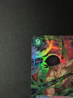 One Piece TCG - Roronoa Zoro - OP06-118 TR SEC - FRENCH - NM/MINT - Image 2