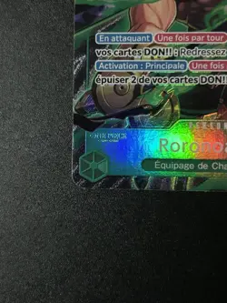 One Piece TCG - Roronoa Zoro - OP06-118 TR SEC - FRENCH - NM/MINT - Image 5