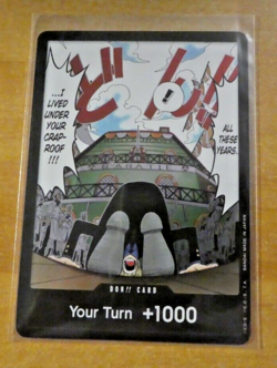 ONE PIECE ENGLISH CARD HOLO GAME CARTE DON SANJI Alt Art JCC EN MINT - Image 1