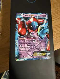 Pokemon Deoxys-EX Team Plasma BW82 Black & White Holo Promo 170 HP Card - Image 1