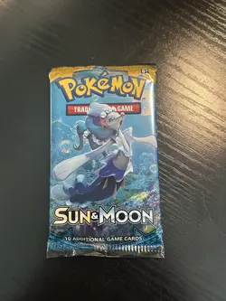 Pokemon TCG Sun And Moon Booster Pack 10 Cards Factory Sealed 820650801945 - Image 1