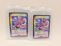 Duel Masters TCG - Gonta, the Warrior Savage - DM-10 Shockwaves - 2 Card Lot - Image 1