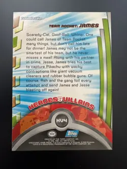 Team Rocket James HV4 Foil - Topps Series - Pokemon Card - Image 2