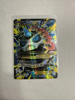 Pokemon TCG Mega M Glalie EX Full Art Holo Rare Card 156/162 - Image 1