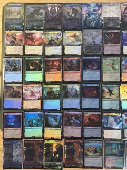 Magic the Gathering Final Fantasy Japanese Cards - Borderless & Foils & More 85x - Image 2