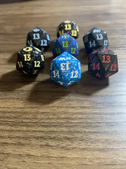 MTG Spindown Dice Lot Of 7 - Life Counters - Temur, M21, Lorwyn Eclipsed, More! - Image 3