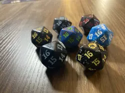 MTG Spindown Dice Lot Of 7 - Life Counters - Temur, M21, Lorwyn Eclipsed, More! - Image 4