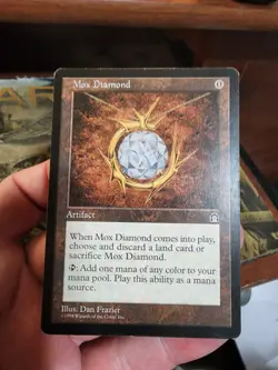 Stronghold MTG 1 Mox Diamond Magic Rare - Image 1