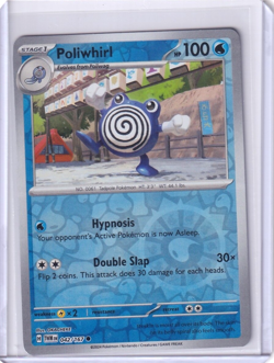 Poliwhirl Reverse Holo #42 Pokemon Twilight Masquerade 2024 TCG - Image 1