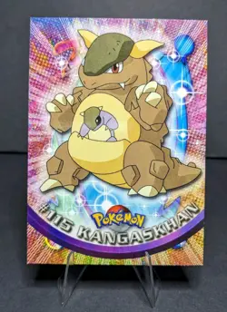 Kangaskhan #115 Topps Blue Logo TV Animation Edition Series 2 Pokemon - Image 1