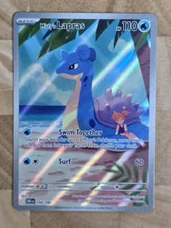 Misty's Lapras 194/182 - Pokemon Destined Rivals Illustration Rare - Image 1