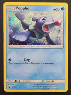 Pokemon POPPLIO SM03 Holo Rare General Mills Promo - Played 🍒 - Image 4